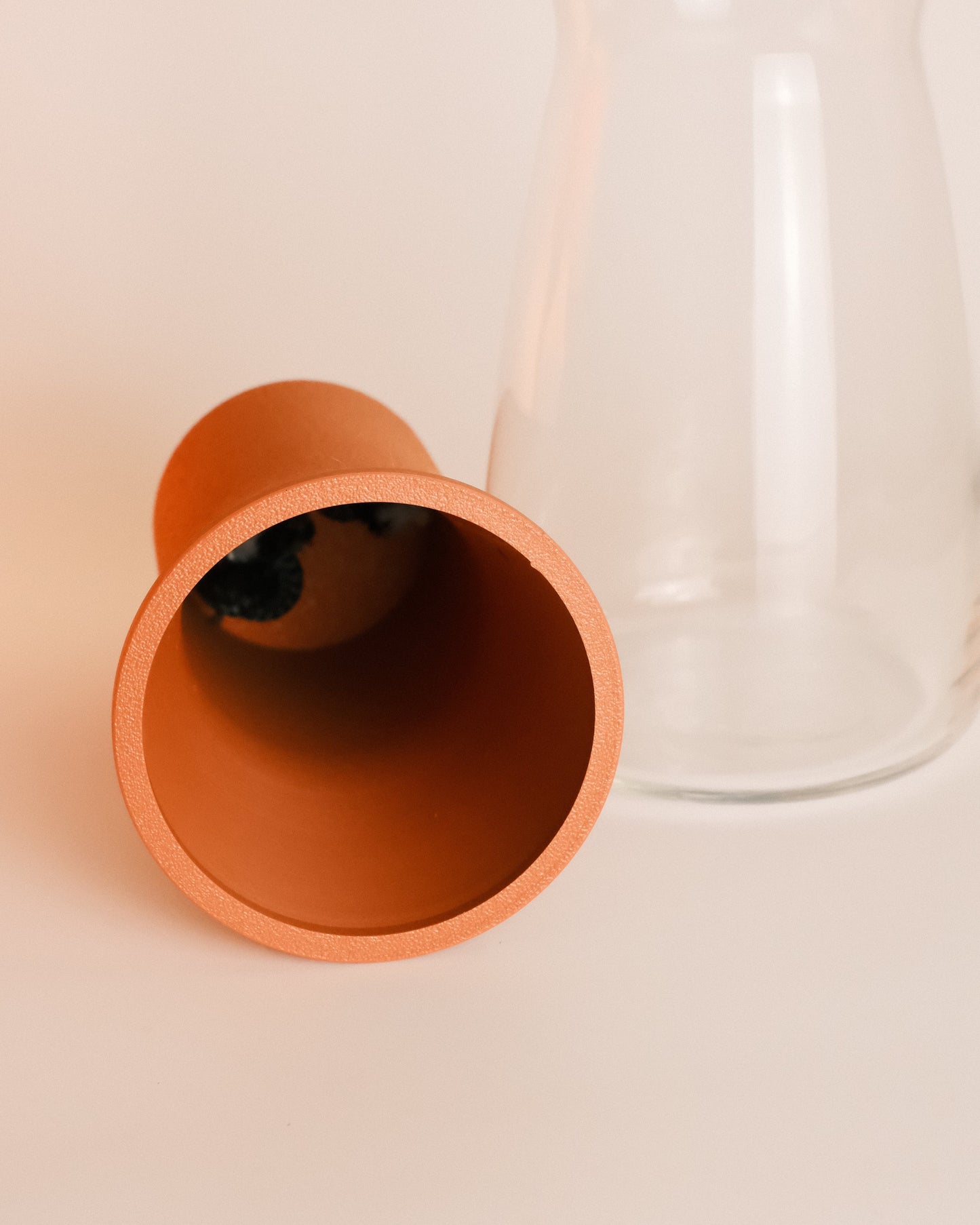 Self Watering Glass Planter