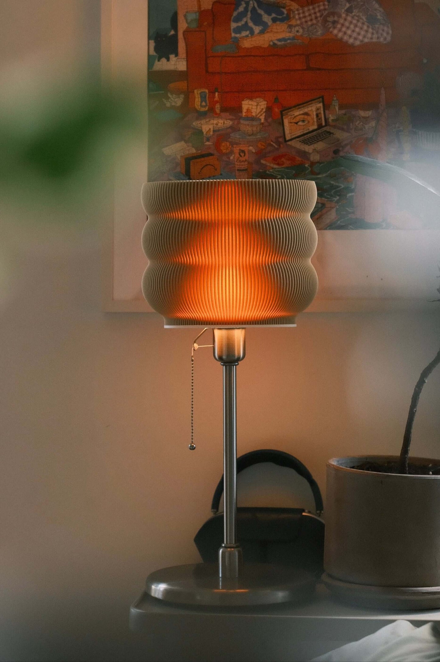Big Brown Lamp